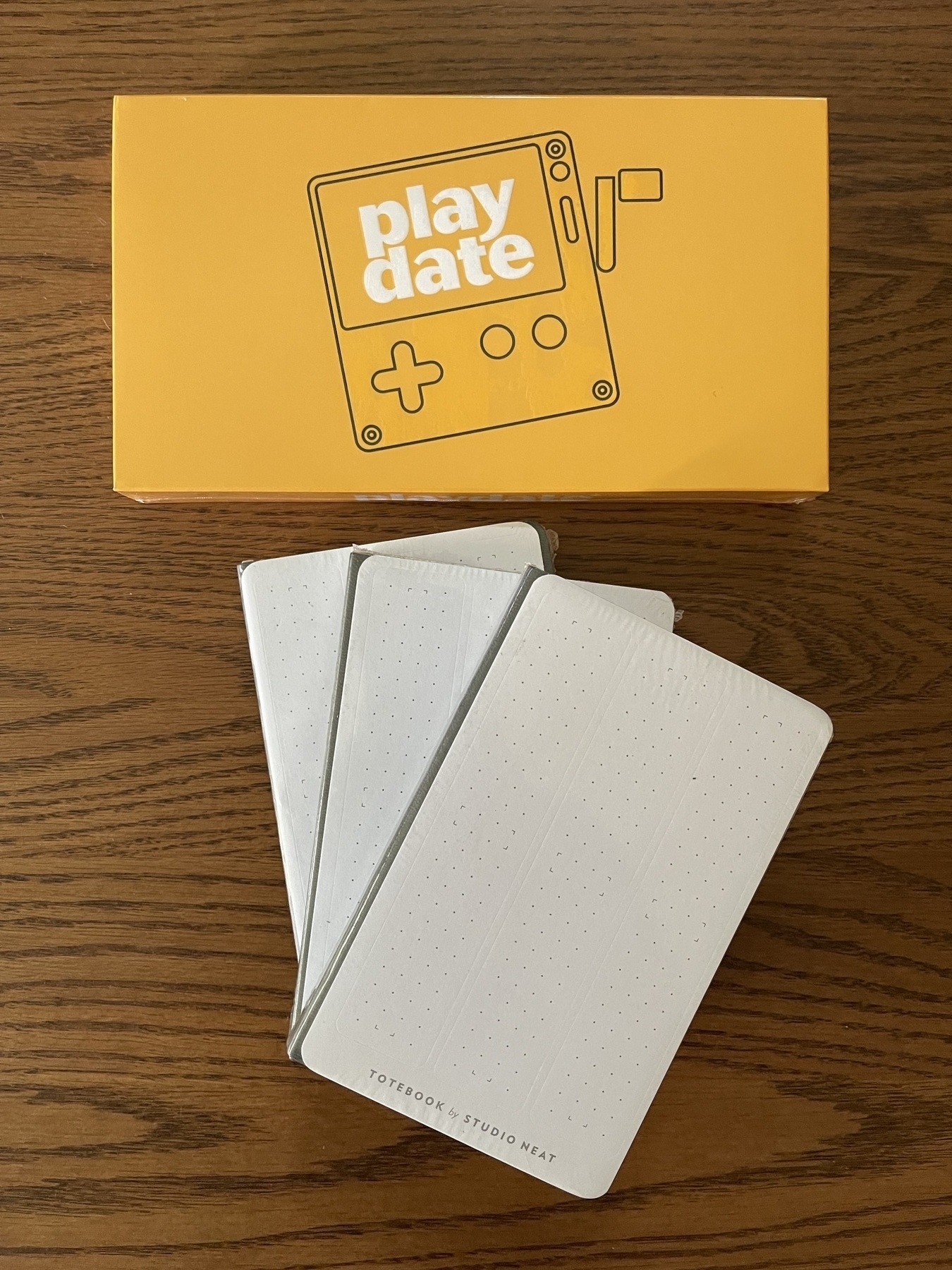 Play.date and totebooks